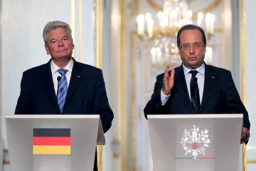 Point de presse conjoint à l’occasion de la visite d’État de M. GAUCK, président fédéral d’Allemagne