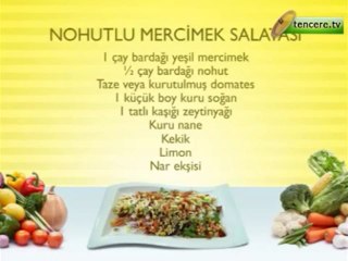 Nohutlu Mercimek Salatasi - Yemek Tarifi
