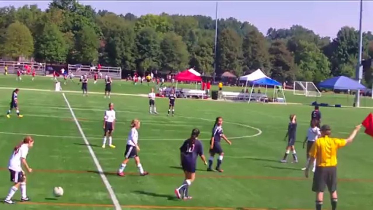 09-01-13 Loudoun White vs WBSC Strikers Blue 0-5 FPYC Tournament 1ST HALF