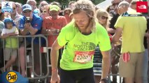 2013 UltratrailTV - Arrivée de Timothy OLSON UTMB