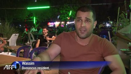Damascus residents retreat to parks to forget the war