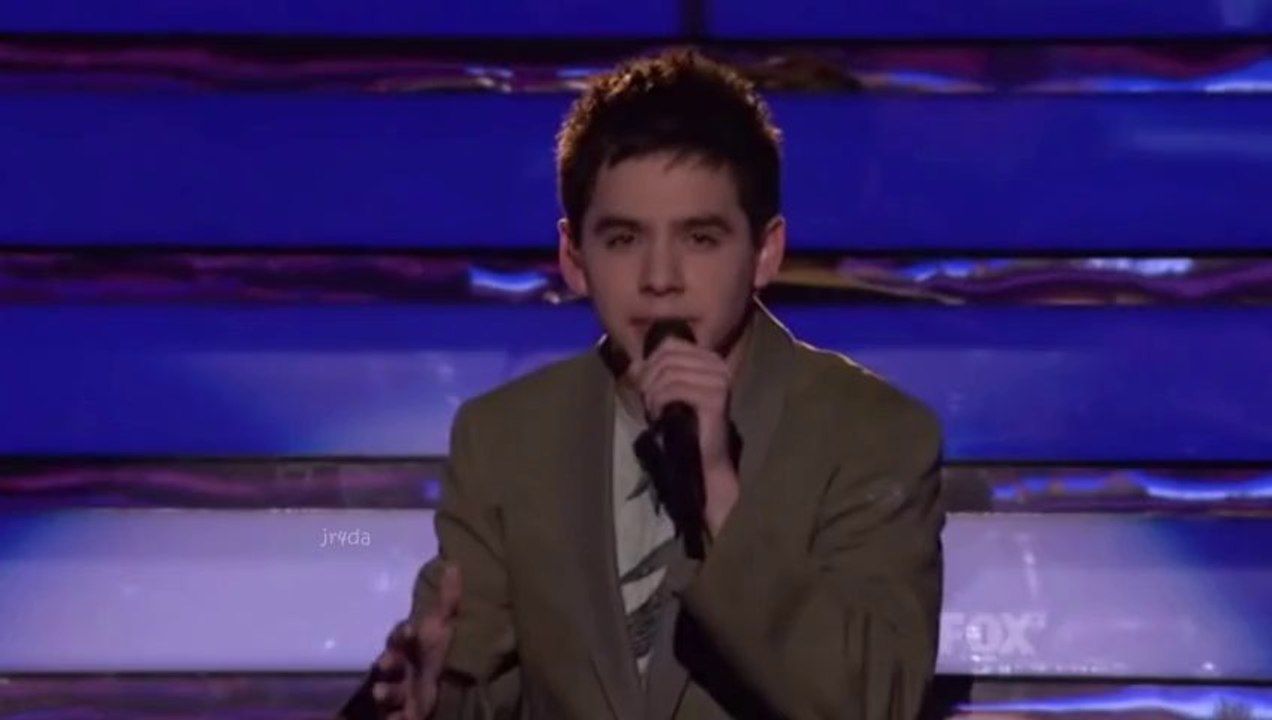 01-17a David Archuleta - Top 2 - DON'T LET THE SUN GO DOWN ON ME hdtv