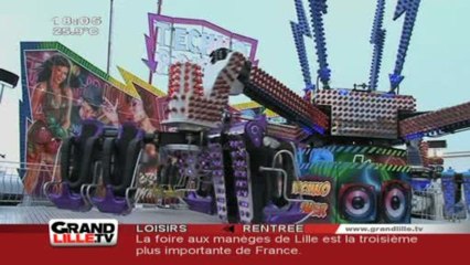 La foire aux manèges ouvre ses portes