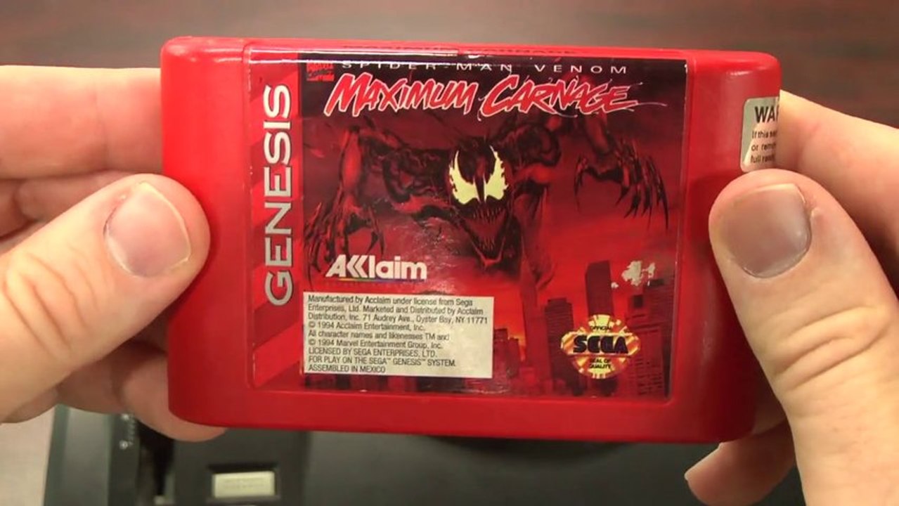 Classic Game Room - SPIDER-MAN & VENOM: MAXIMUM CARNAGE review for Sega Genesis