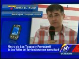 El Troudi: Esperamos autorización de Corpoelec para iniciar operaciones en Metro de Valencia y Maracaibo