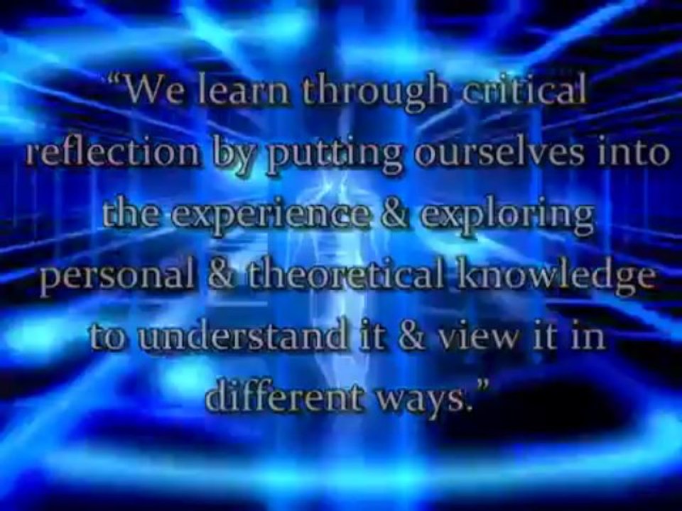 Reflective Practice For Social Worker