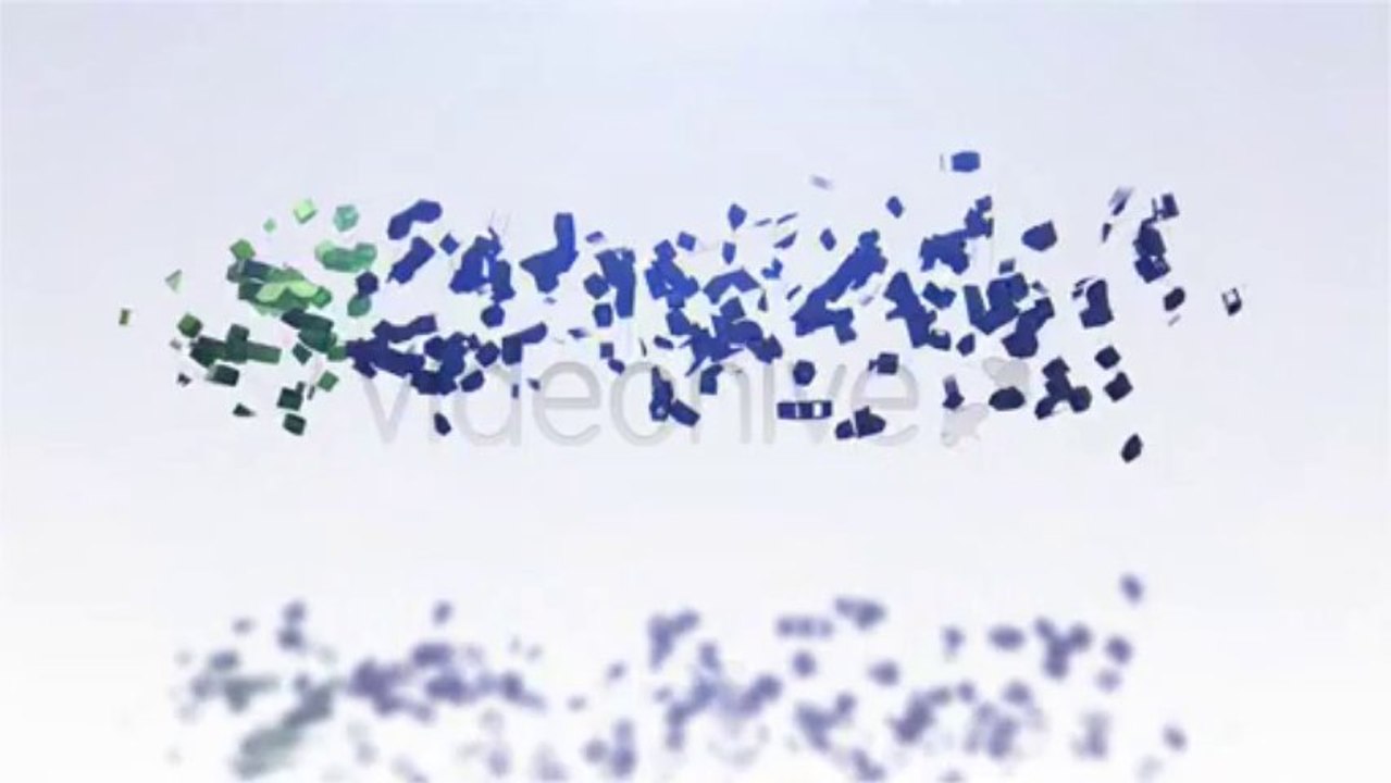 Logo Shatter Build Up - After Effects Template
