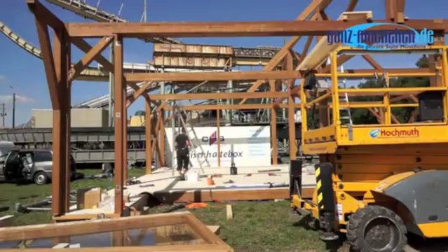 03.09.2013 Oktoberfest Aufbau - 45. Wiesnaufbau Tag (Dienstag)