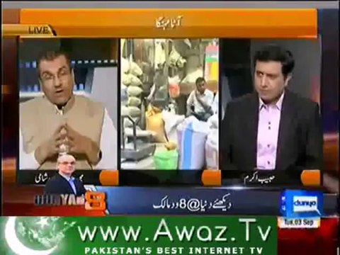 Nuqta e Nazar , Mujeeb ur Rehman , 3rd September 2013 , Talk Show , Dunya News