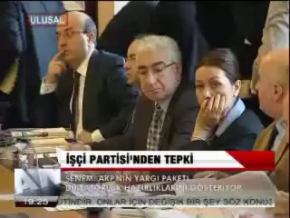İŞÇİ PARTİSİ'NDEN YARGI PAKETİNE TEPKİ