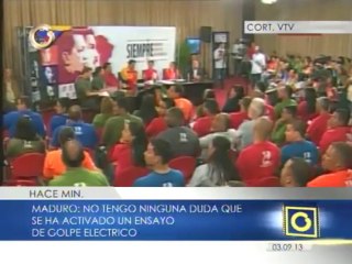 Nicolás Maduro: Están detrás de un golpe eléctrico con el plan "tic tac"