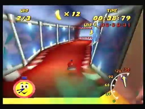 DKR64 Star City (Hover) SC Flap 24:85*, 3lap 1:26:03*, 27:73* (PAL)