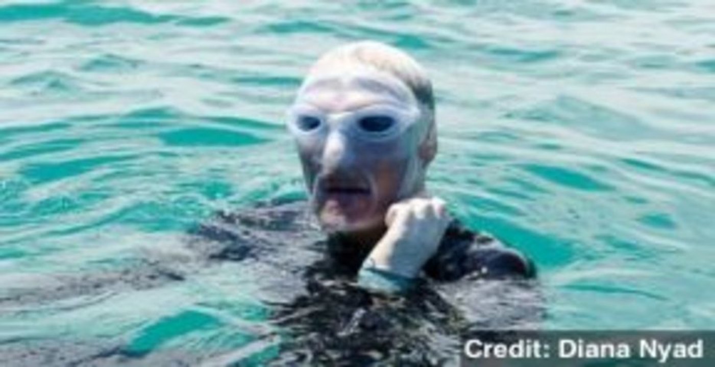 The Toll the Ocean Took on Diana Nyad's Face and Body