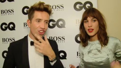 GQ Awards 2013: Nick Grimshaw and Alexa Chung interview