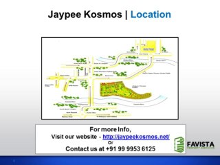 Jaypee Launch Jaypee Kosmos Book Now @ +91 9999536125.