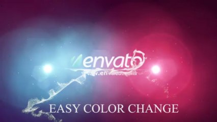 Particle Friction Logo - After Effects Template