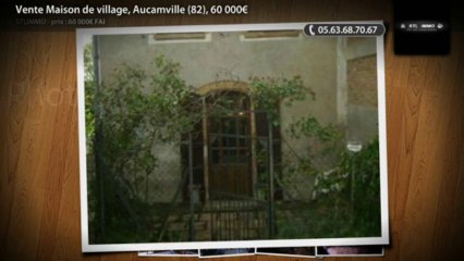 Vente Maison de village, Aucamville (82), 60 000€