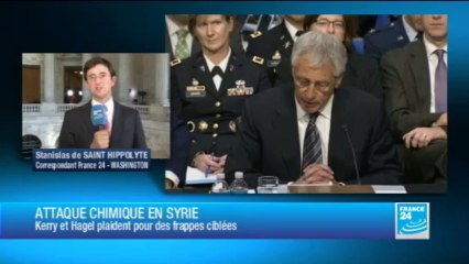 Le Sénat américain s'accorde sur les contours d’une intervention en Syrie