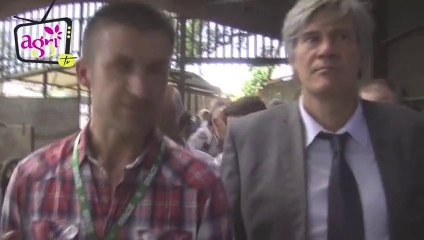 Visite de Stéphane Le Foll, ministre de l'Agriculture, en Vendée