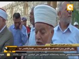 مفتي القدس يدين إغلاق الحرم الإبراهيمي ويحذر من اقتحام الأقصى غدا