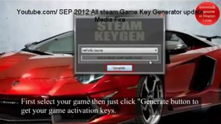 Media Fire All Steam Game KEY Generator Update 2013