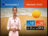 PREVISIONI DEL TEMPO JESOLO MARTEDI' 03 09 2013