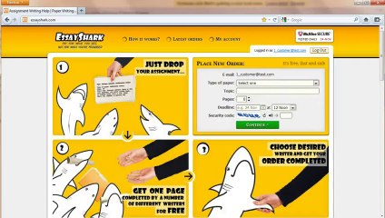 Essay Shark - Essay Writing Help