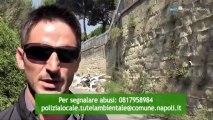 Napoli - Maxi-sversamento ad Agnano, blitz della Polizia Ambientale (03.09.13)