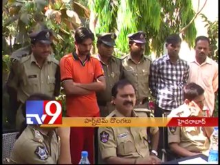 Part time thieves in Hyderabad