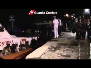 Siracusa - Sbarco di migranti (02.09.13)