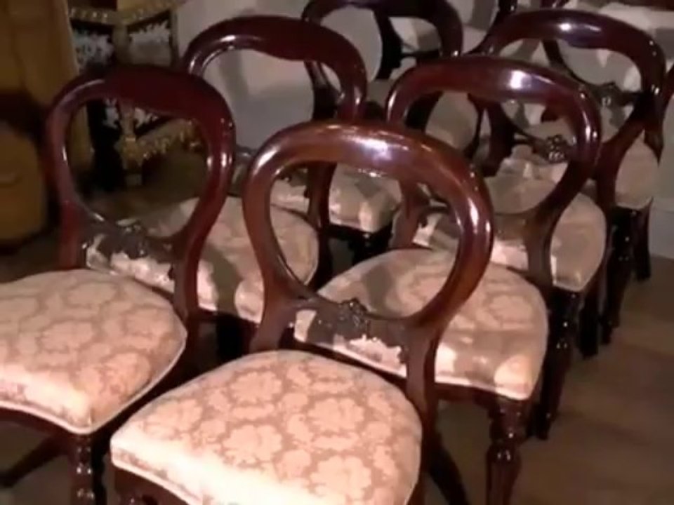 Victorian Dining Chairs Admiralty Mahogany Chair