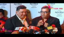 Subhash Ghai and Rishi Kapoor at New Hard Rock Cafe