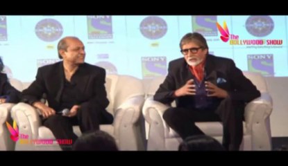 Amitabh Bachchan Play Kaun Banega Crorepati With Media