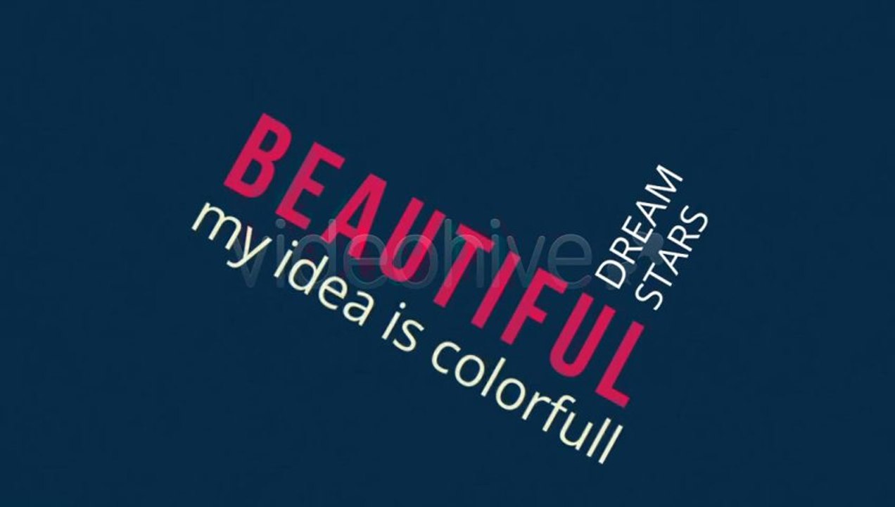 Shiny Typography Intro - After Effects Template