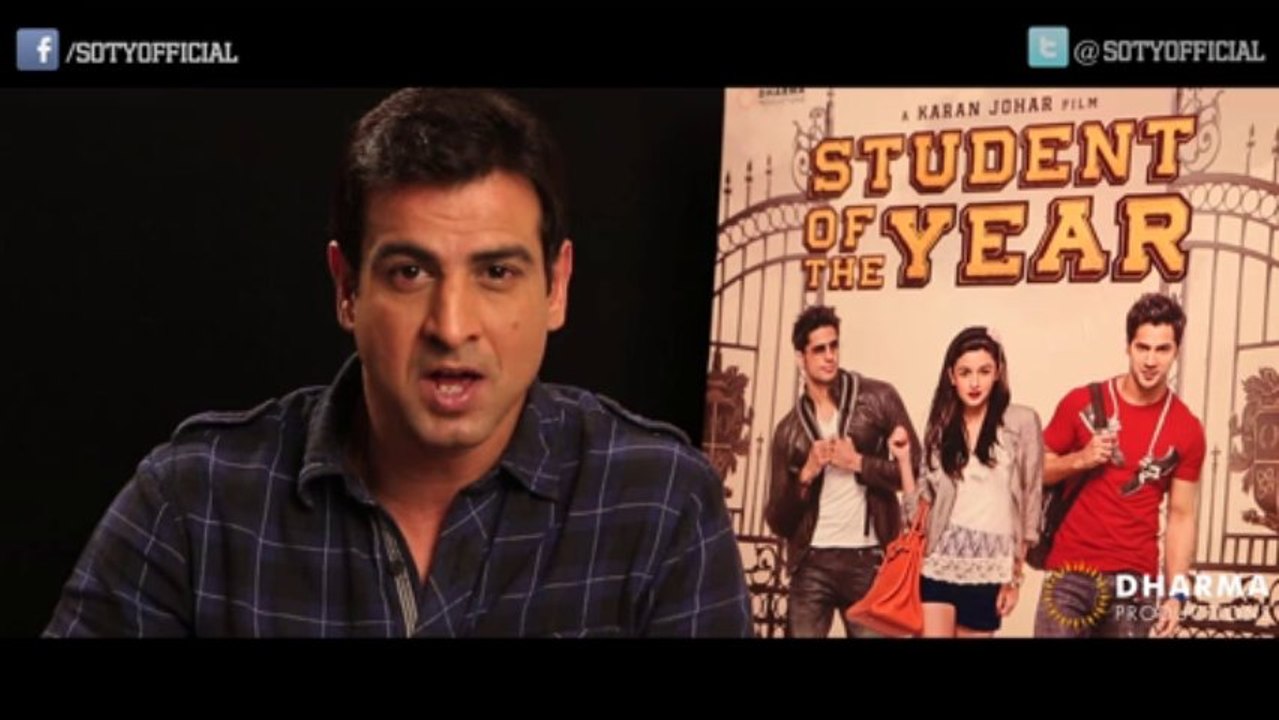 Ronit Roy's Invite - facebook.com/SOTYOfficial - Student Of The Year | HQ