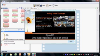 INNES - creation et habillage scene
