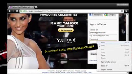 How To Recovery Lost Yahoo Password 2013 (NEW!!) -265