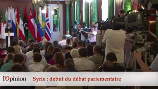 60' : Syrie, début du débat parlementaire