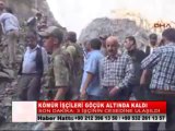 03-KÖMÜR İŞÇİLERİ GÖÇÜK ALTINDA KALDI