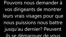 Appel d'un amazigh aux tenants du pouvoir dans le monde..