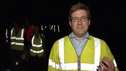 ITV News_Anti-cull campaigners' nocturnal activities 4Sept13