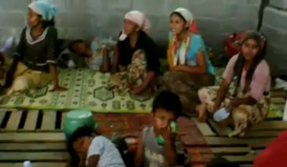 إحتجاز لاجئين الروهنجيا في تايلاند والاتجار بهم   Rohingya refugee in Thailand detention