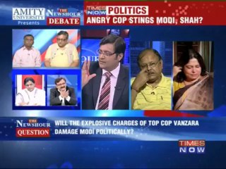 The Newshour  Debate: Top cop stings Modi, Shah - Part 2