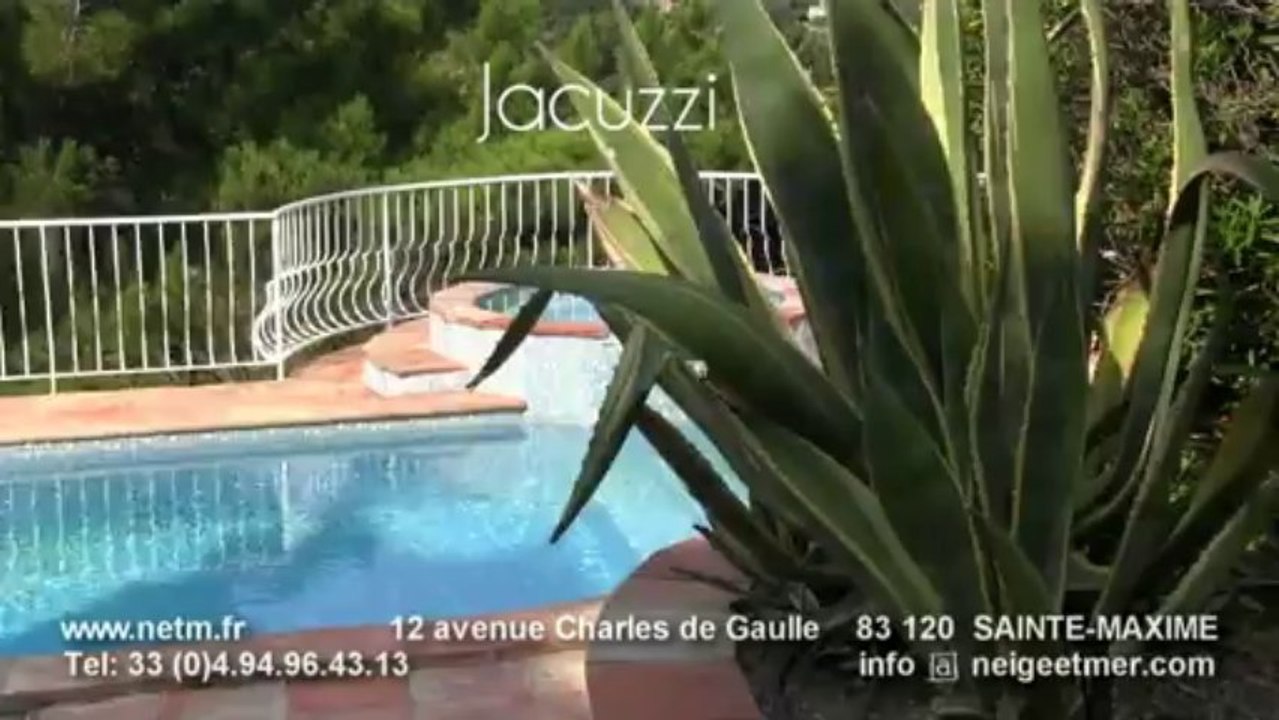 A VENDRE VILLA VUE MER SAINTE-MAXIME - LES ISSAMBRES