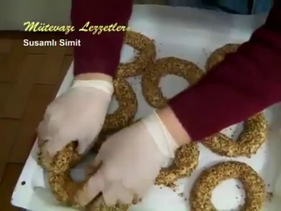 Susamlı Simit Tarifi - Nefis Yemek Tarifi