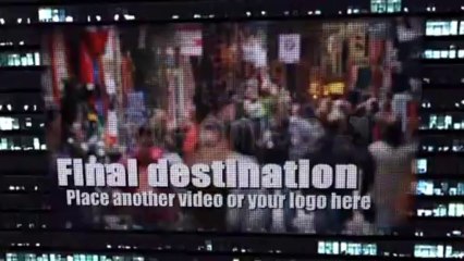 3D City Video Walls - After Effects Template