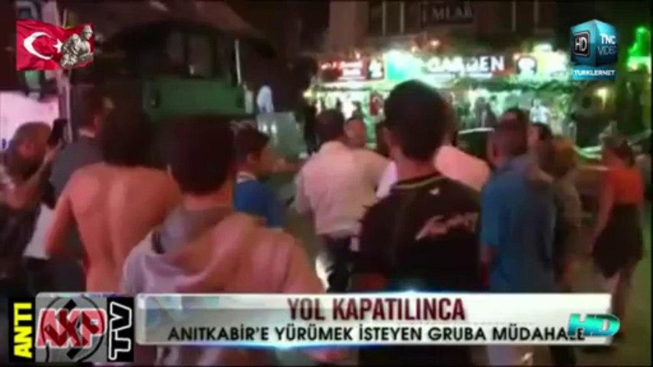 Anıtkabir’de polis müdahalesi