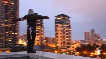 Assassin's Creed 4 Meets Parkour in Real Life