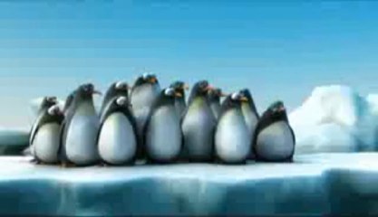 Funny animation about intelligent penguins