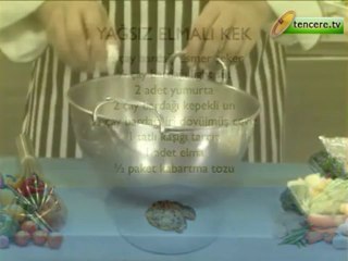 Yagsiz Elmali Kek - Yemek Tarifi